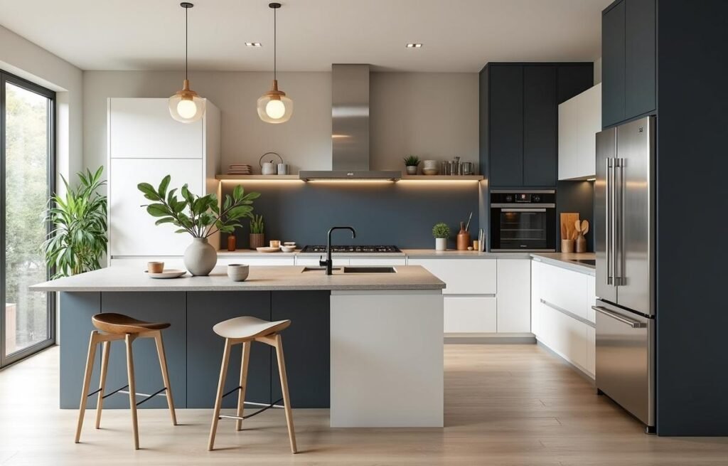 Best Paint Colors for a Fresh, Modern Kitchen Look - USSCrafty