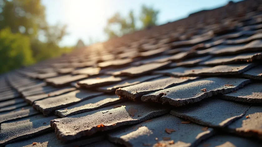 roof damaged by heat weather